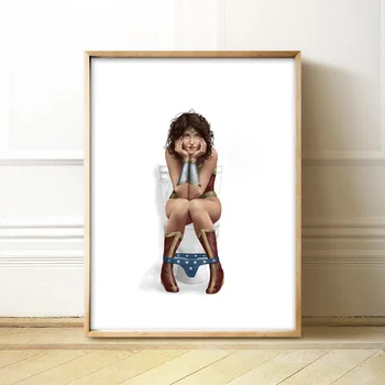 

5D DIY square round Diamond Painting Superhero Wonder Woman Cross Stitch Diamond Embroidery Pattern Rhinestone home decor J0556