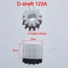 Sample Order 10pcs 12 Teeth Gear 0.5M 122A 123A 122.5A 123AD Toy Model Aircraft Parts Gears ► Photo 3/4