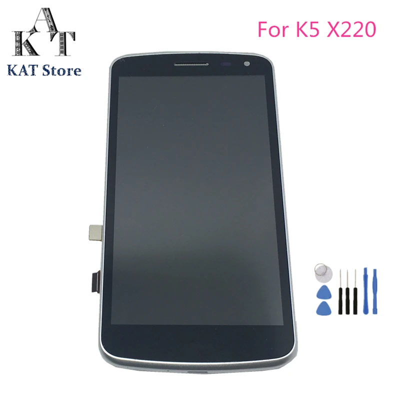 ЖК-дисплей с сенсорным экраном 5 0 дюйма для LG K Series K5 X220 X220MB ЖК-дигитайзер в сборе