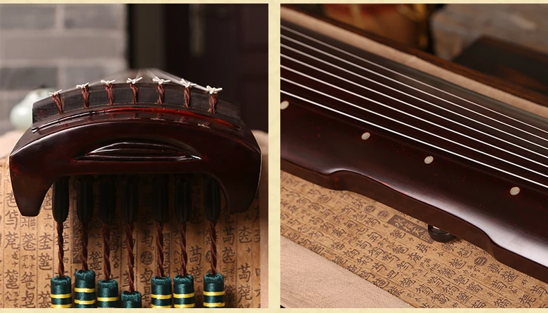 Китайский guqin zhong ni Тип Lyre китайский 7 струн древний Zither китайские Музыкальные инструменты zither xiao jiang hu используется Guqin