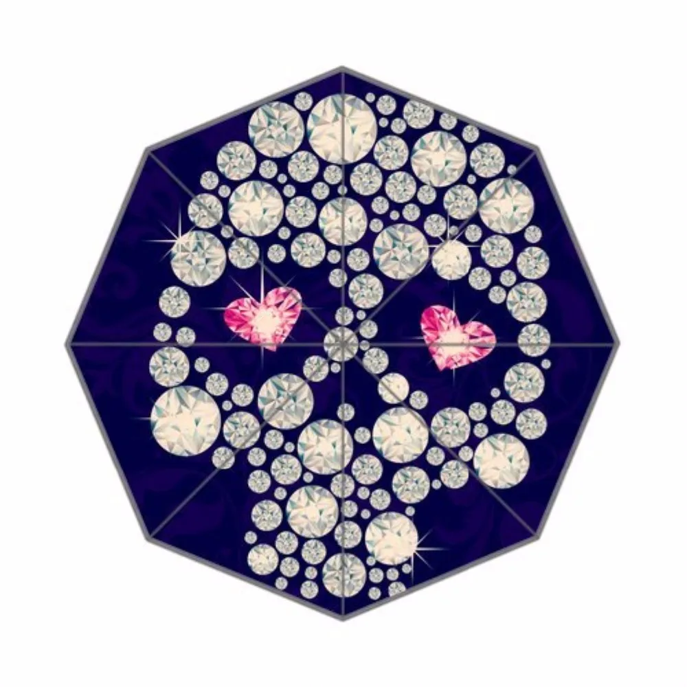 

Personalized Fashion Art Skull Custom Umbrella Sun Rain 100% Fabric And Aluminium Foldable Umbrella for Women