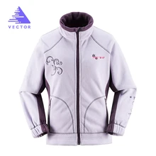 Векторные походные куртки для женщин, ветронепроницаемые Теплые Зимние флисовые пальто для спорта на открытом воздухе, альпинизма, бега 90002