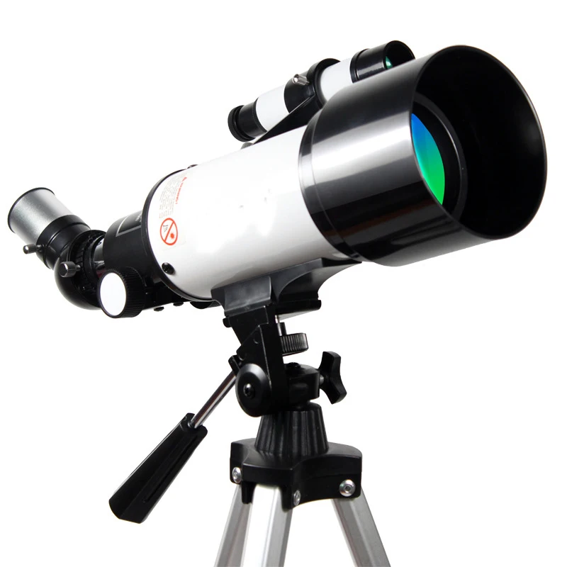 Астрономический телескоп+ Монокуляр для путешествий, AZ70-400MM, крепление, астрономический рефрактор, Телескопы для детей, взрослых, начинающих