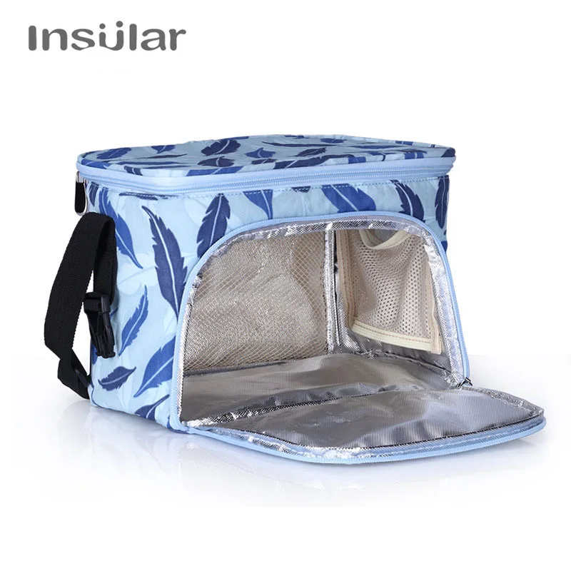  Insular mother bag baby Diaper Bags thermal Insulation food fruit bag waterproof infant nappy chang