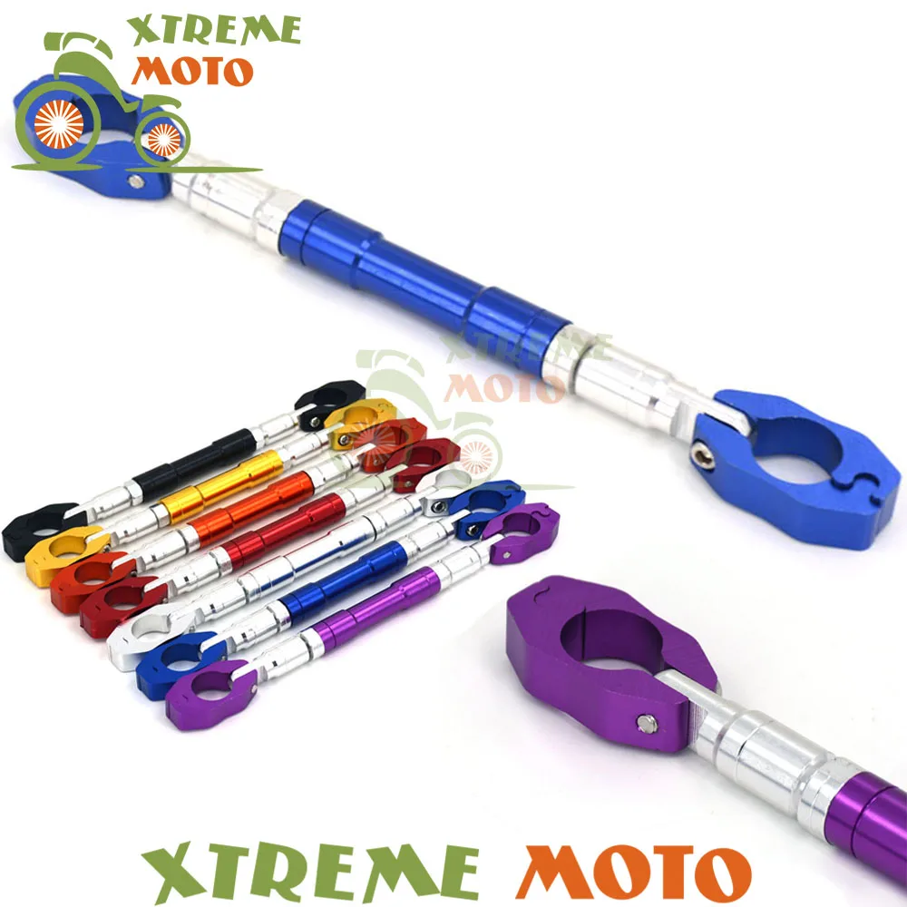 7 цветов, Универсальный алюминиевый сплав, регулируемый руль для мотокросса, поперечные ручки, рукоятка, руль, усиленный