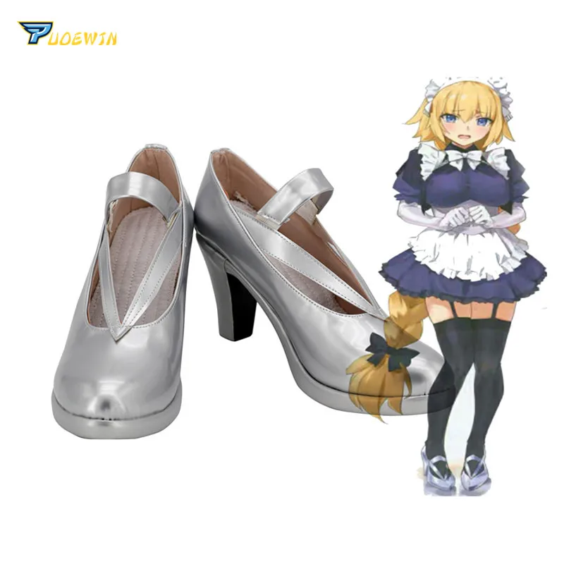 FGO Fate Grand Order Joan of Arc Cosplay Shoes Boots | Тематическая одежда и униформа