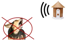 Humanely No Bark Dog Control Pet Ultrasonic Collar Anti Barking Repeller Bark Control Silencer Outdoor Training Trainer Device ultrasonic audible control no bark collar stop barking dog training device