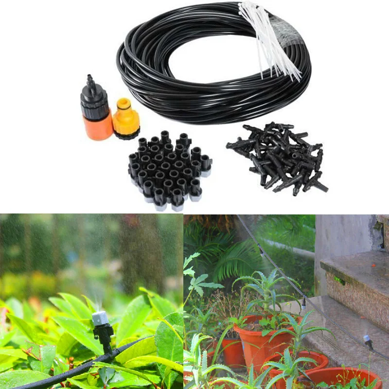 Fog Nozzles Irrigation System Garden Irrigation Set Cooling Moisturizer