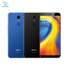 Gome U7 4GB 64GB 5.99 pouces FHD reconnaissance de liris Helio P25 Octa Core 3050mAh Charge rapide empreinte digitale 4G Smartphone téléphone portable 