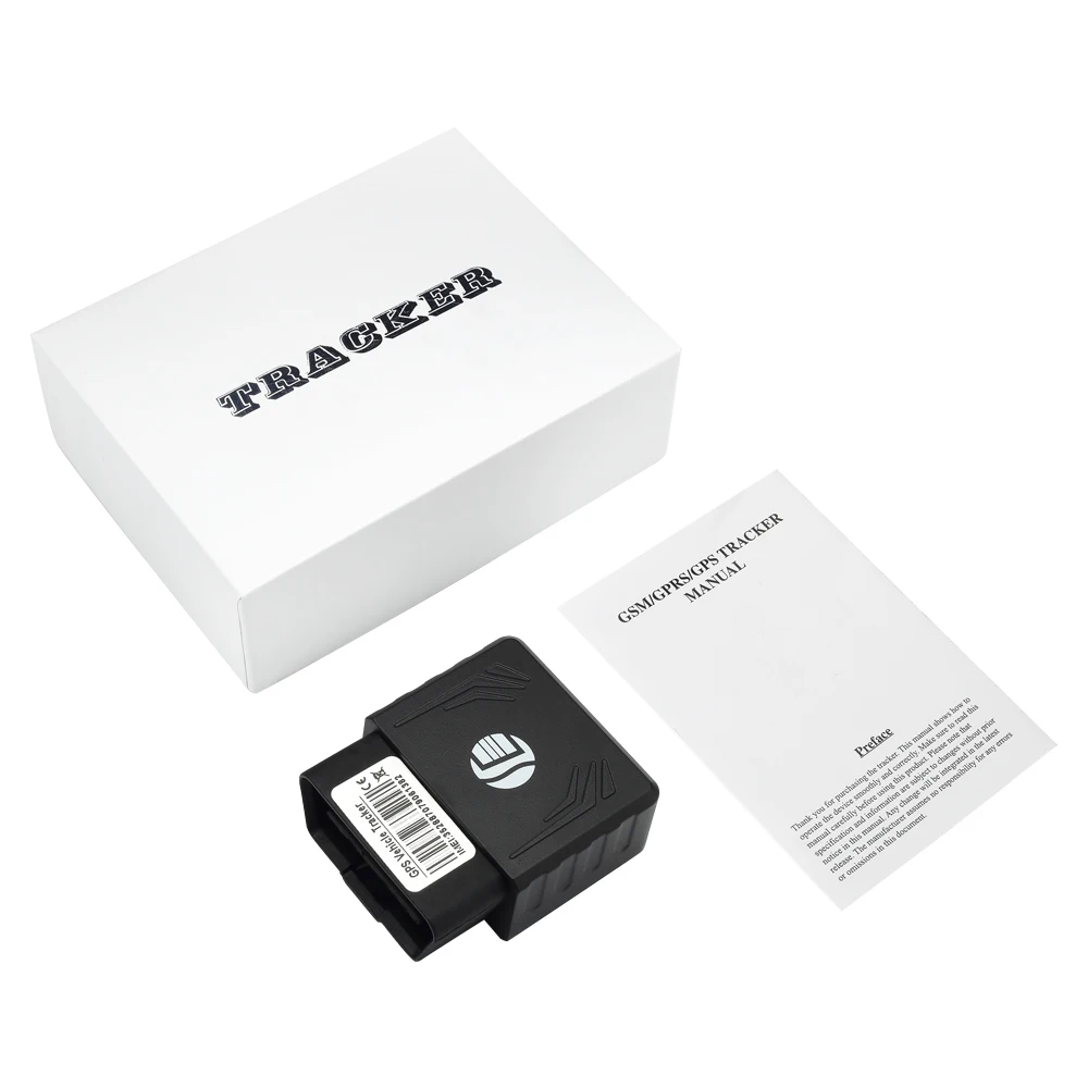 Plug & Play TK306 OBD gps трекер GSM устройства слежения OBD2 16 контактный интерфейс локатор с