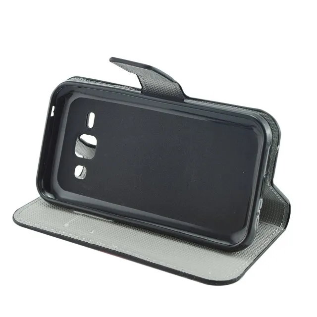 Кожаный флип-чехол s для samsung Galaxy J1 SM-J120F Duos J120H J120M J120T чехол на заднюю панель кошелек держатель для карт чехол для телефона