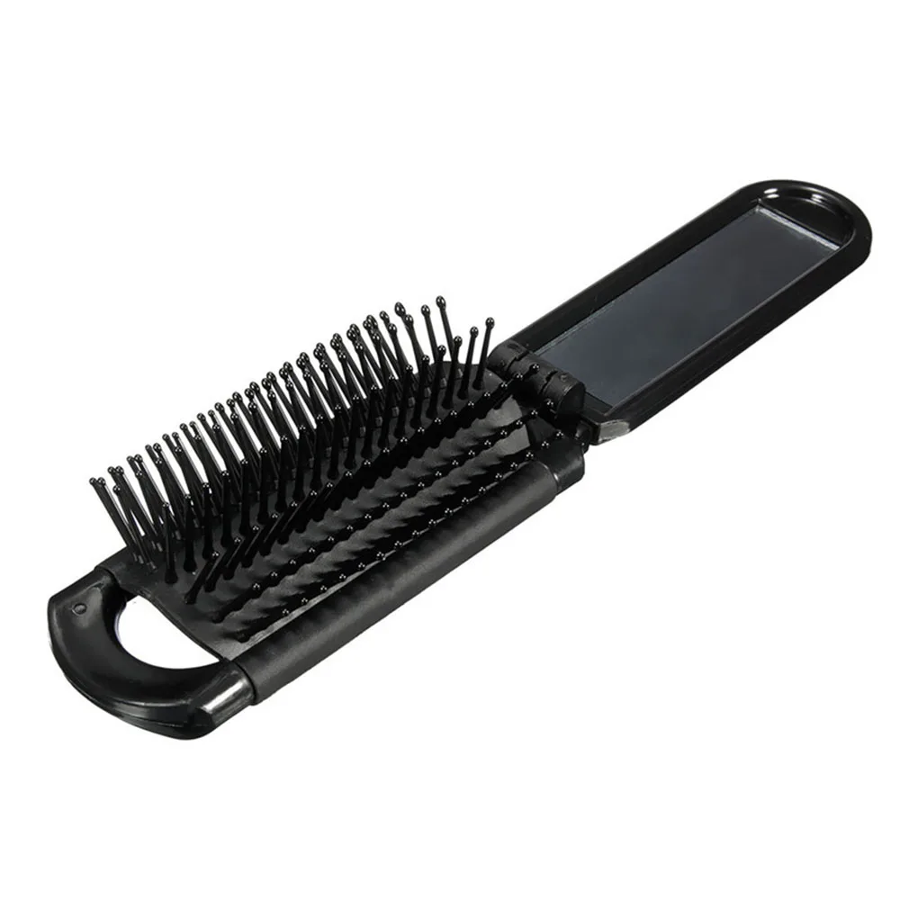 1Pc Hair Comb Handy Travel Antistatic Hairbrush Folding Travel Combs Portable Tools Travel