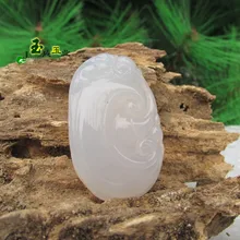 Wishful из натурального прозрачного камня цвет халцедон кулон агатовый нефритовый кулон нужен водный нефрит кулон подлинный специальный