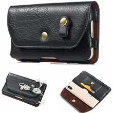 Leather Waist Bag Clip Belt Pouch Case For Blackvi