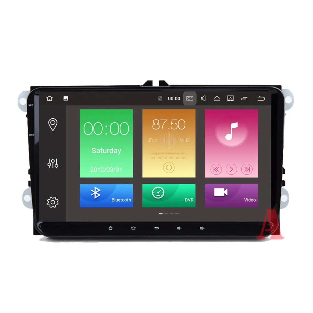 Flash Deal DSP 9" 4G 8 Core Android 8.0 Car Radio dvd GPS Navigation for VW/Volkswagen/SKODA GOLF 5 Golf 6 POLO PASSAT B5 B6 JETTA TIGUAN 2