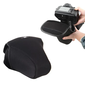

Camera Case bag for Nikon D3200 D3200 D3300 D3400 D5100 D5200 D5300 D5500 18-105 18-200mm protective pouch cover soft inner bag