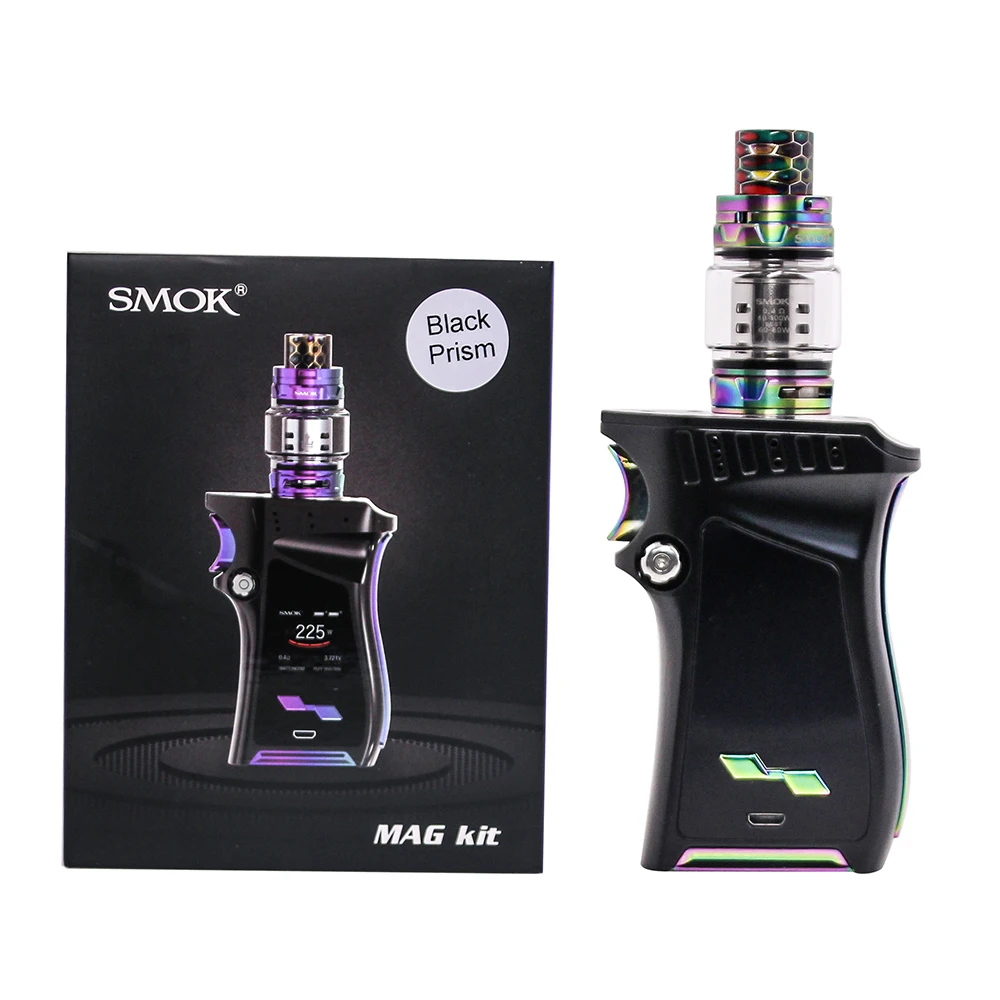 SMOK Mag Box Mod 225 Вт правый вейп электронная сигарета для атомайзера TFV12 PRINCE Tank V12 Prince испаритель катушка