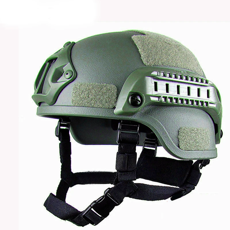 

Military Mich 2000 Tactical Helmet Airsoft Gear Paintball Head Protector with Night Vision Sport Camera Mount