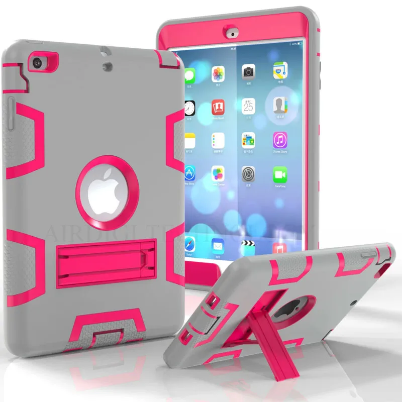 

Kids Safe Armor Shockproof Heavy Duty Silicone Hard Case Cover for apple ipad Mini 1 2 3 Retina