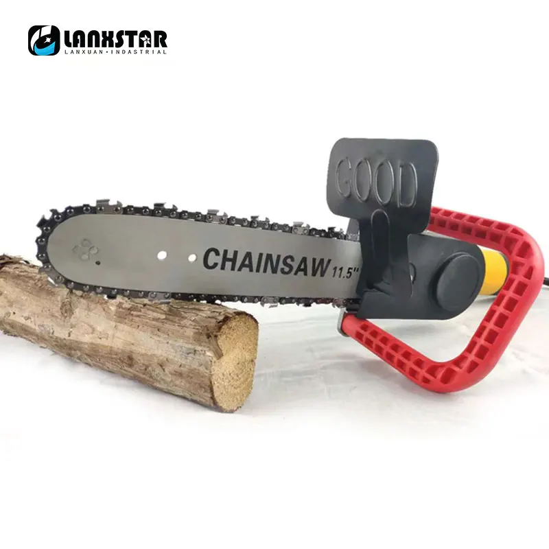 Electric Saw Upgrade 11.5 Inch Chainsaw Bracket Set For 100mm / 115mm Angle Grinder DIY Into Chain Saw Woodworking Tools