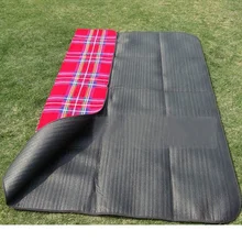 Открытый EDC Портативный Кемпинг Пеший Туризм плед складной Водонепроницаемый Пикник Коврики Одеяло 50x200 см