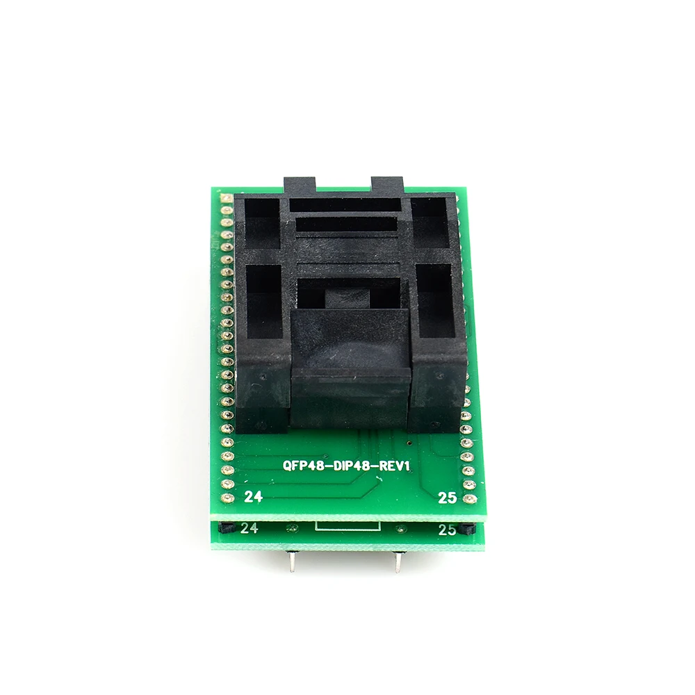 QFP48 TQFP48 LQFP48 к DIP48 MCU программатор шаг 0 5 мм IC корпус адаптер для тестирования на с