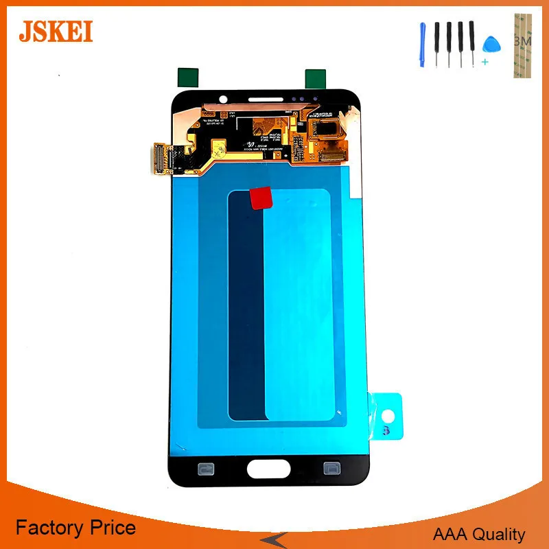 

Replacement lcd for Samsung Note 5 N920F N920A N920T N920C N920V N920W8 Touch Screen Assembly with stylus flex Free shipping