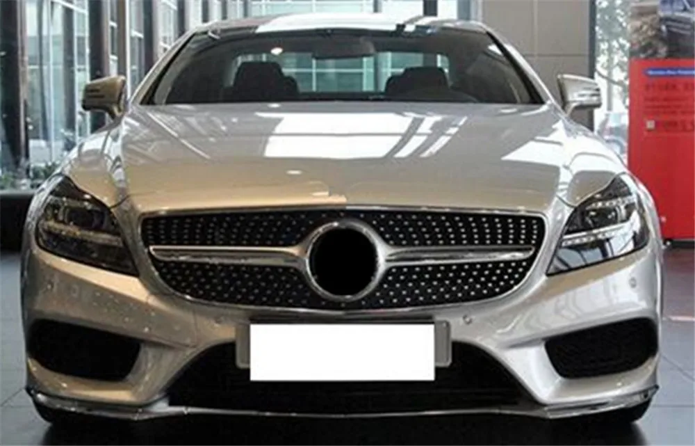 Diamond Стиль дизайн замена ABS передняя решетка сетки для Mercedes 2012- cls-класса W218