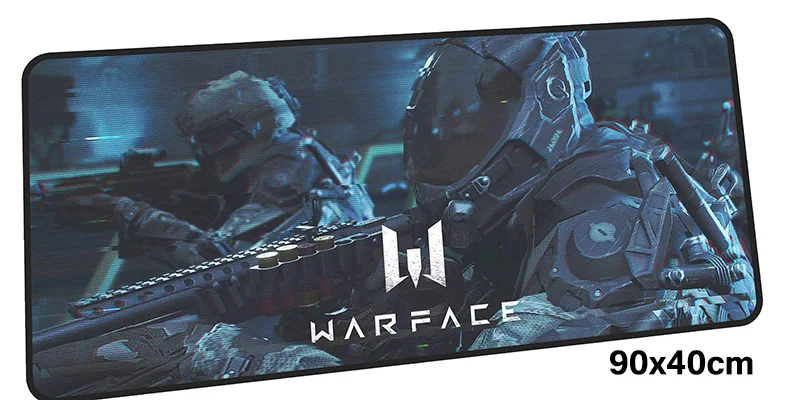 Коврик для мыши Warface gamer 900x400 мм notbook коврик для мыши гель большой игровой коврик для мыши планшет по самой низкой цене стол для компьютера padmouse аксессуары