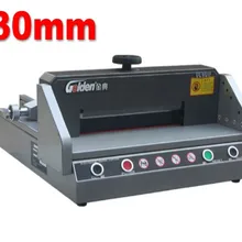 Настольная электрическая машина для резки бумаги, гильотина 330 мм, длина 40 мм, толщина бумаги