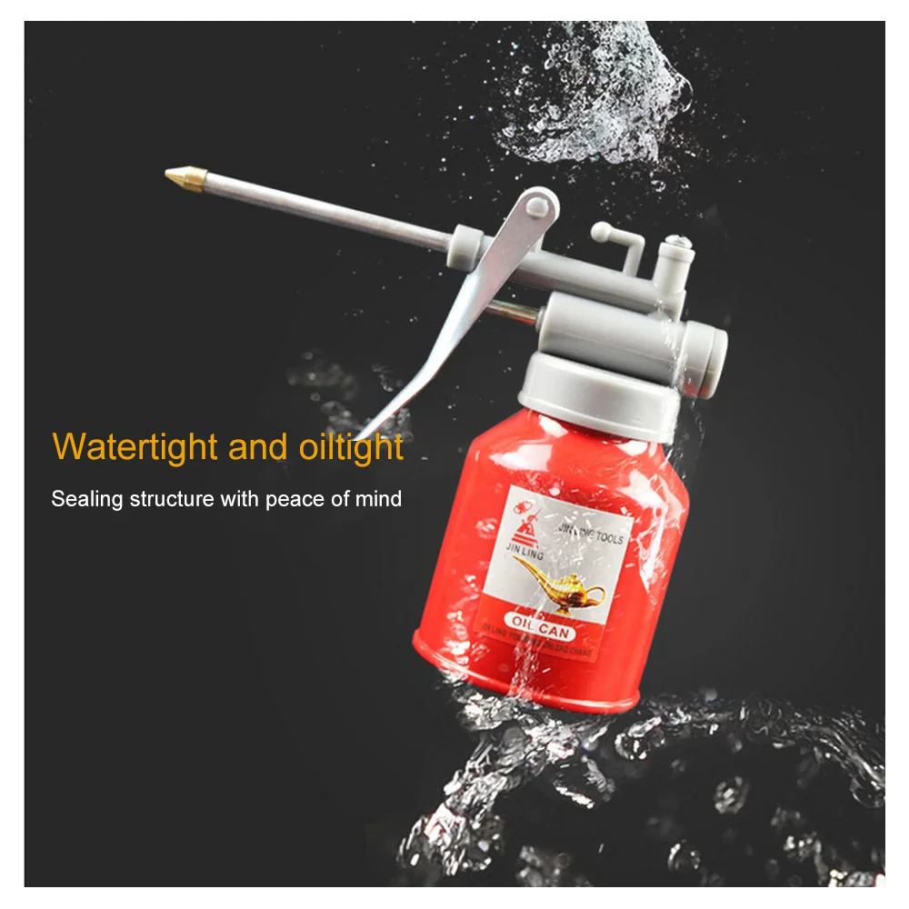 

250ml Spray Gun Pot High Pressure Pump Action Oiler Lubrication Feed Oil Can Airbrush Tools Repair Diy Kit Paint Spray Gun