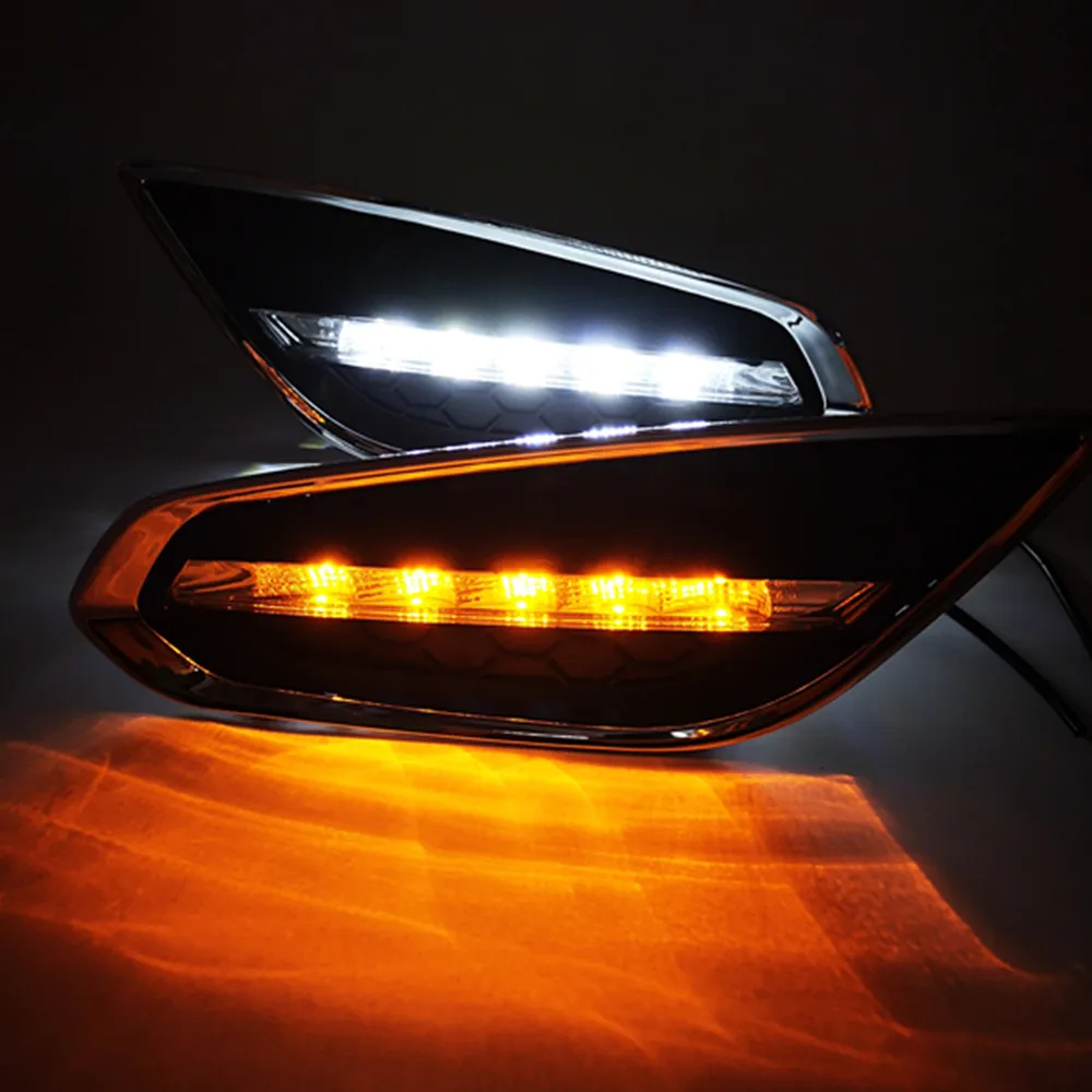 Car flashing 1Set for Volvo S60 V60 2009 2010 2011 2012 2013 LED DRL