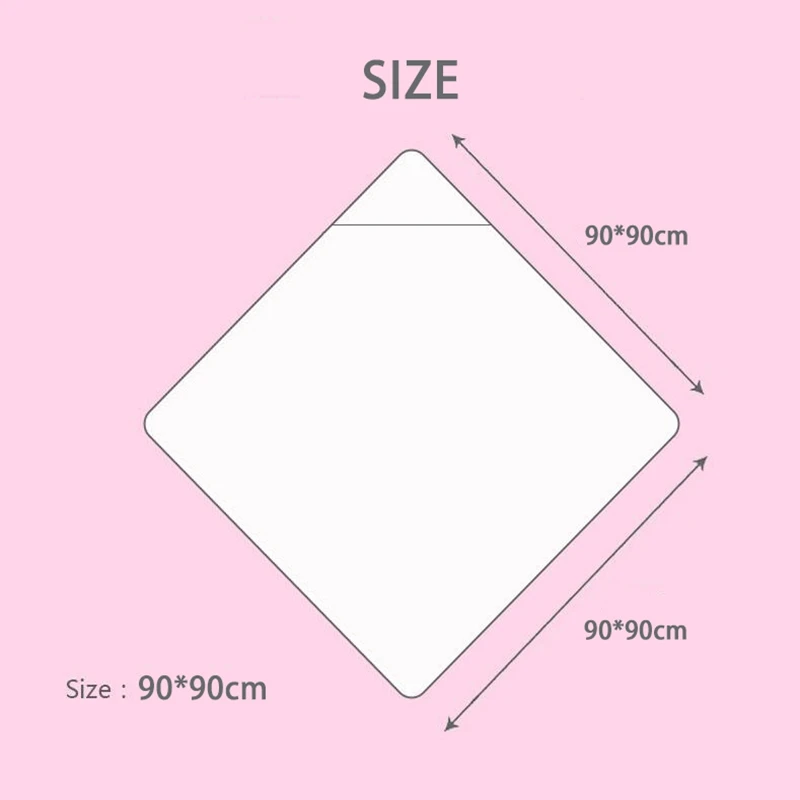 Детское Хлопковое одеяло, 90x90 см, для новорожденных, для младенцев, красочное, симпатичное, простыня, игрушки для малышей, мягкое одеяло для 0-12 месяцев, унисекс, одеяло