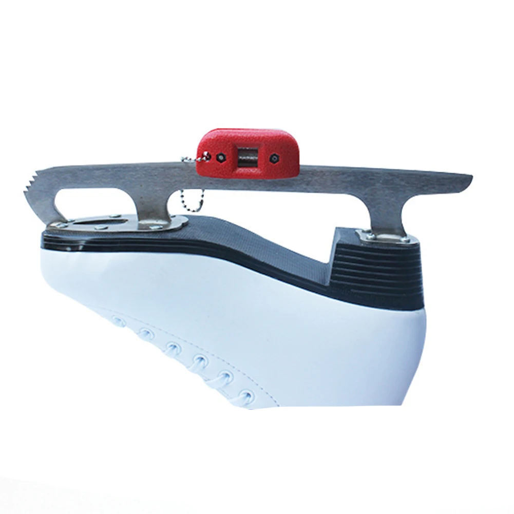 Двойной Хоккей шлифовальный сердечный ремонтный нож инструмент для заточки коньков край ручной формы рыбы часы с бриллиантами льда