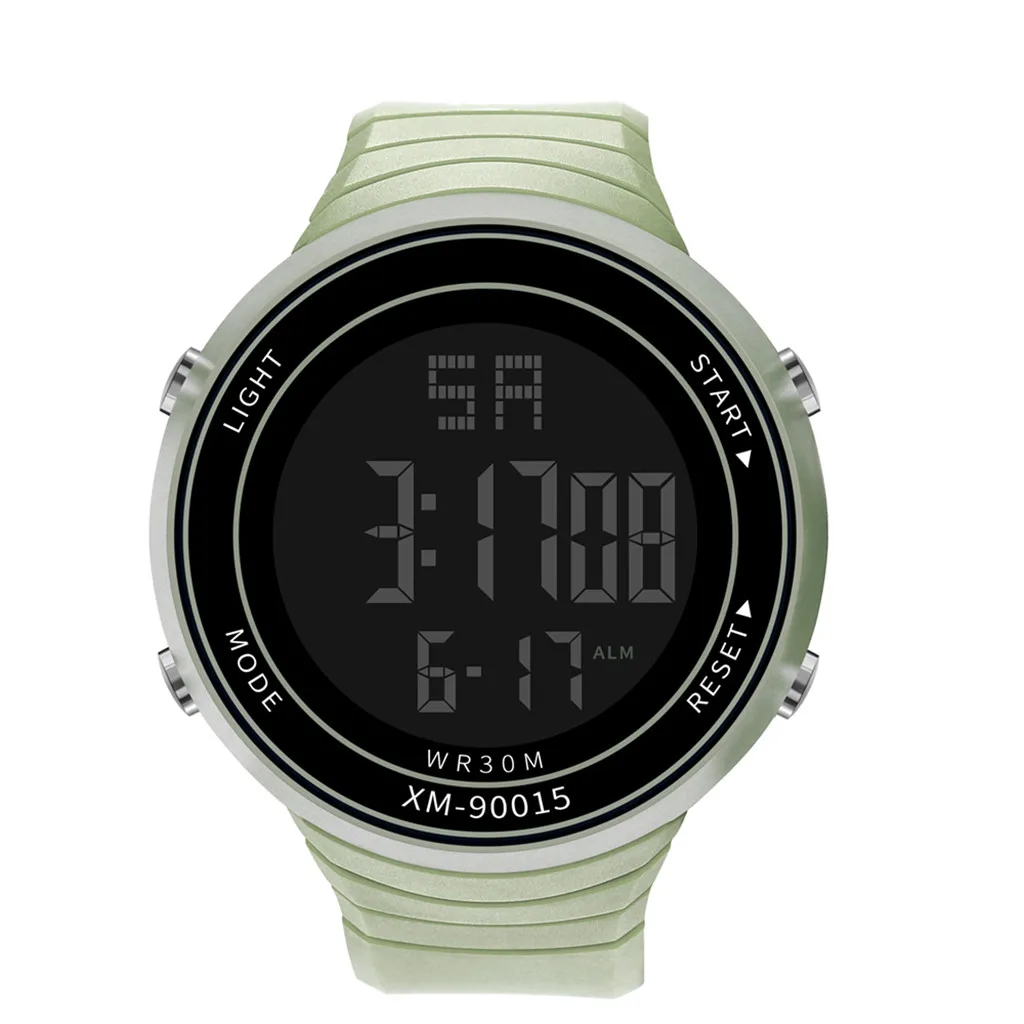 Роскошные Мужские Аналоговые Цифровые Военные Спортивные СВЕТОДИОДНЫЙ водонепроницаемые наручные часы новые электронные часы модные gif мужские часы для спорта на открытом воздухе