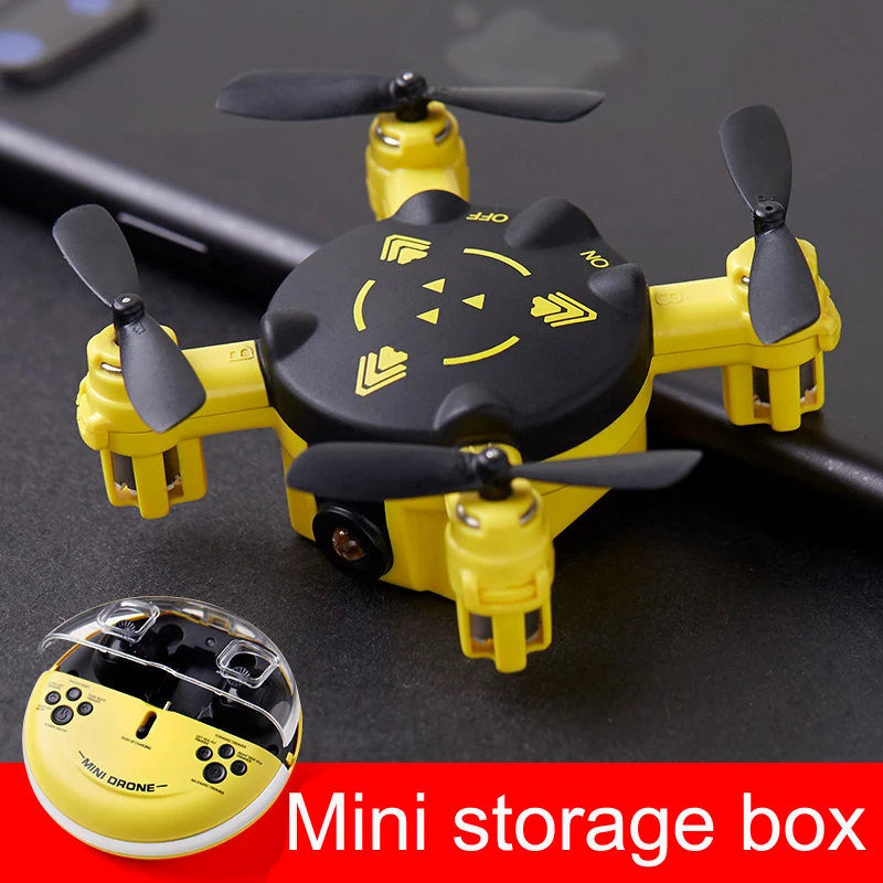 K5 Мини карманный Квадрокоптер WiFi fpv с HD камерой Режим высокой фиксации RC Дрон Квадрокоптер RTF Квадрокоптер игрушки RC вертолет с коробкой