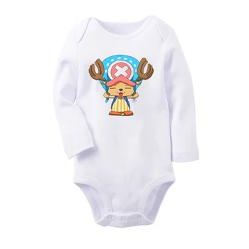 

Cartoon Pokemon Togepi Design Newborn Baby Boys Girls Bodysuit Outfits Long Sleeve Jumpsuit 100% Cotton Print Infant Clothes