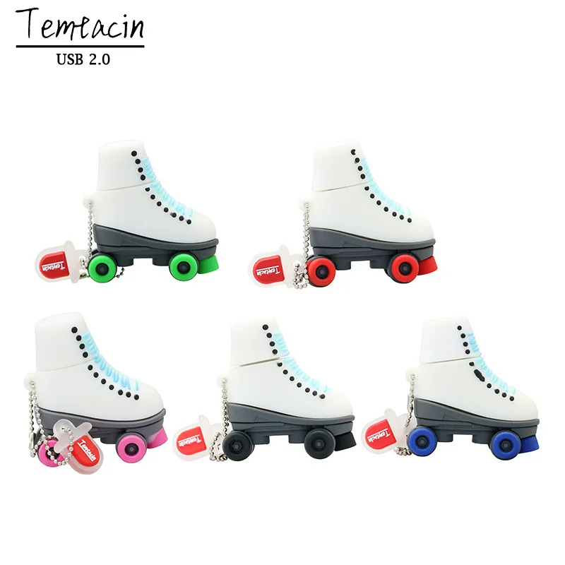 Ice Skates Pen font b Drive b font USB Flash font b Drives b font Genuine