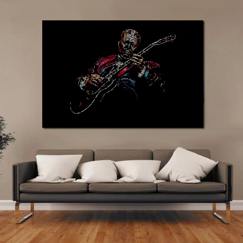 Гитара ist Blues guitar Riley B. King BB певец-певец, для гостиной, дома, стены, художественный декор, деревянная рамка, тканевый плакат ZKJ41