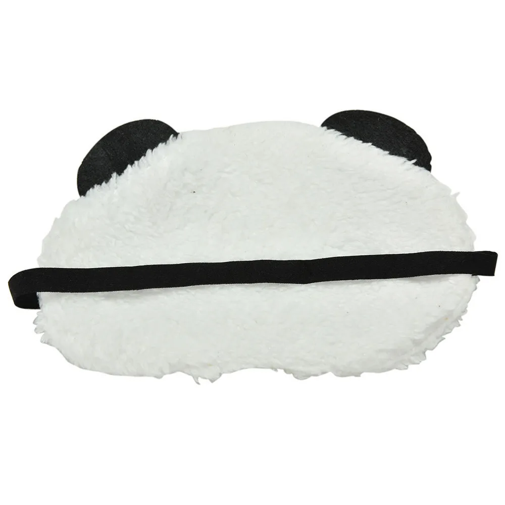 Милая 1 шт., милая маска глаза панды, тени, милая дорожная повязка на глаза для отдыха, маска для сна, маска для век, повязка на глаза