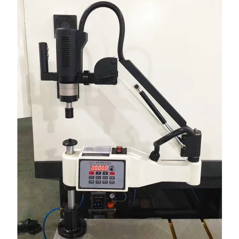 CE 220 В M3-M16 Универсальный Тип электропривод машины Tapper резьбонарезной станок-Рабочая резьбы кранов машины с патронами