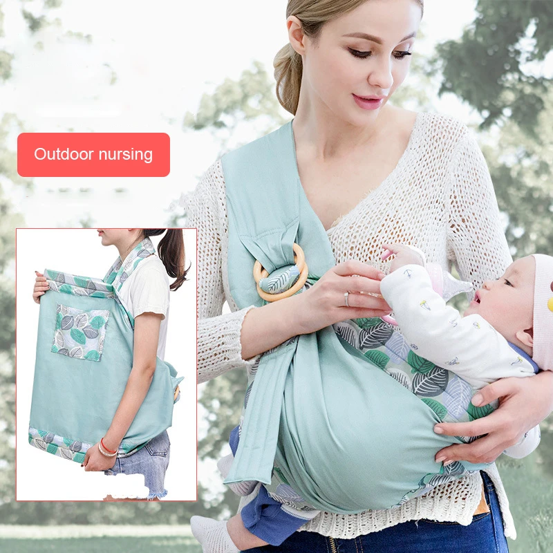 Ergonomic Infant Slings Baby Carrier Slings Wrap Baby Backpack Carrier New Born Organic Cotton