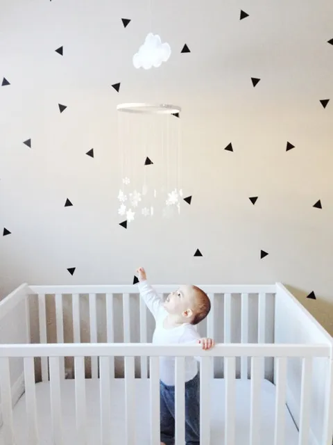 Nursery Home Decals Removable Wall 80pcs Set Diy Vinyl Mini Nursery Home Decals Removable Wall 80pcs Set Diy Vinyl Mini Sticker Modern Wallpaper Kids