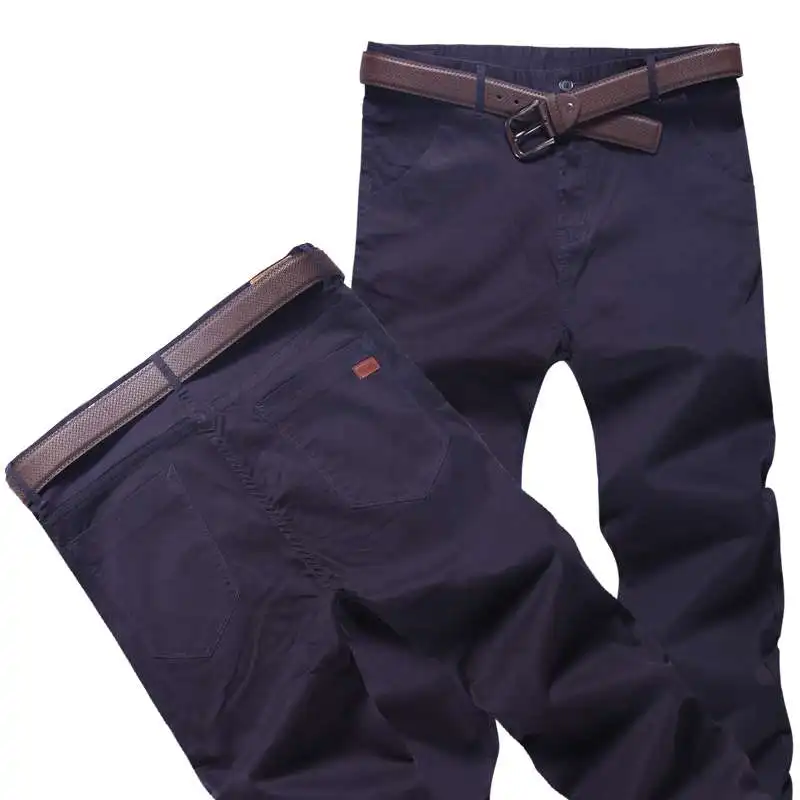 Топ размера плюс 8XL 52 мужские хип-хоп брюки военные мужские хлопковые брюки брендовые джинсы Повседневные Брюки Большие размеры - Цвет: Синий