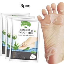 Отшелушивающая маска для ног педикюрные пилинг для ноги пилинг маска по 3 предмета в комплекте, обладает отшелушивающим эффектом, отшелушивающая мозоли мертвой удаление натоптышей M0326
