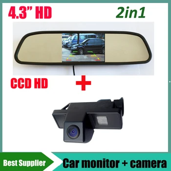 

4.3 Inch Car Rear View Mirror Monitor + Special Car Reverse rear view parking Camera for For Mercedes Benz Vito Viano MPV