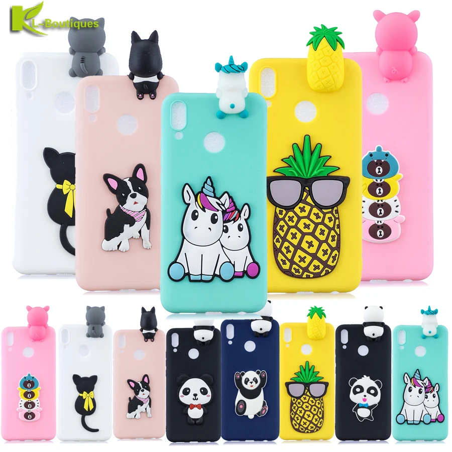 

P Smart 2019 cases on For Fundas Huawei P Smart 2019 case Huawei PSmart Y6 Y7 Y9 2019 Phone cases Coque Silicone Soft TPU cover