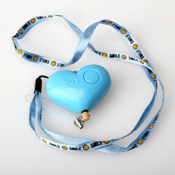 Hot sale Cute Heart Shaped Personal Travel Protection Outdoor Security Guard Alarm Bell Avoid Attack Random Color LCC77 Hot sale Cute Heart Shaped Personal Travel Protection Outdoor Security Guard Alarm Bell Avoid Attack Random Color LCC77