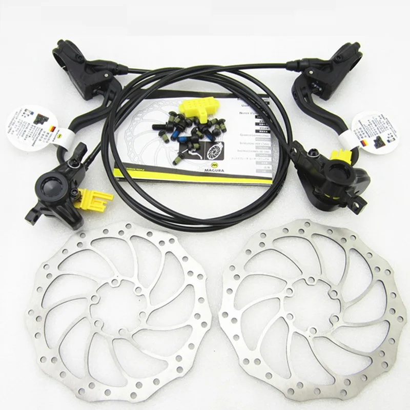 MAGURA MT2 Bicycle Oil Disc Brake Lever and Brake Caliper and Rotor Hydraulic Disc Brake MTB Mountain Bike Accessories MAGURA MT2 Bicycle Oil Disc Brake Lever and Brake Caliper and Rotor Hydraulic Disc Brake MTB Mountain Bike Accessories