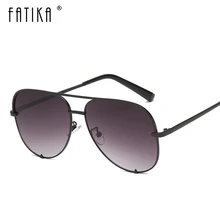 Fatika винтажные женские модные солнцезащитные очки Брендовые женские уличные очки Oculos UV400